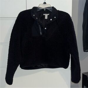 Forever 21 Black Teddy Jacket